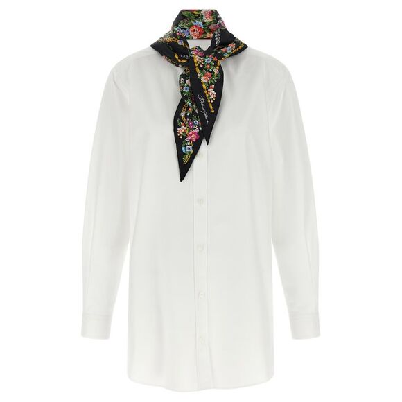 Dolce & Gabbana Women Shirt With Scarf